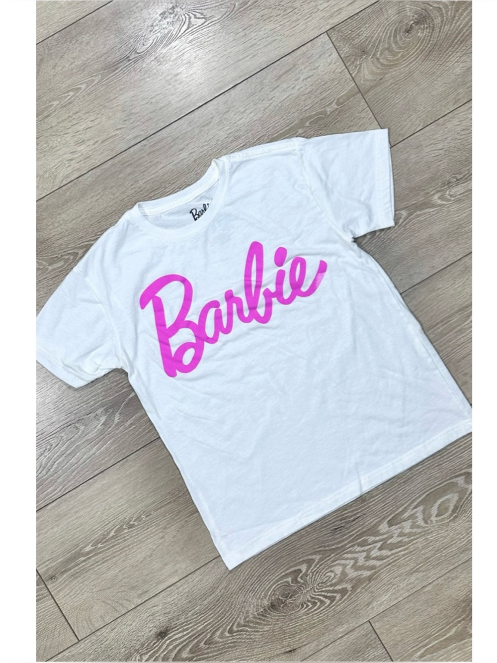 Barbie Crewneck Short Sleeve Boxy Tee
